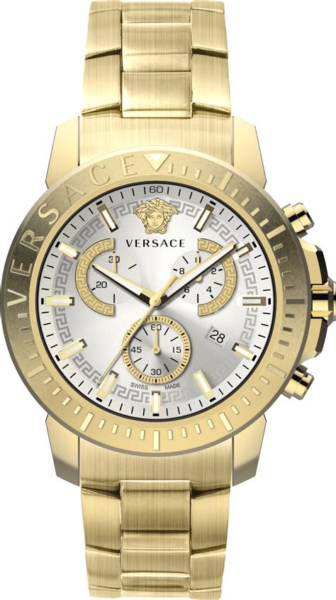 versace herren uhr modell new chrono|versace watches for men.